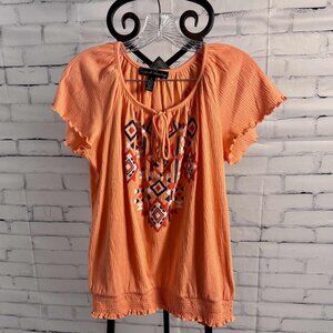 French Laundry Boho Peasant Top – Size Small